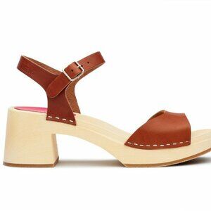 Swedish Hasbeens  CLASSIC SANDAL Cognac Size 37